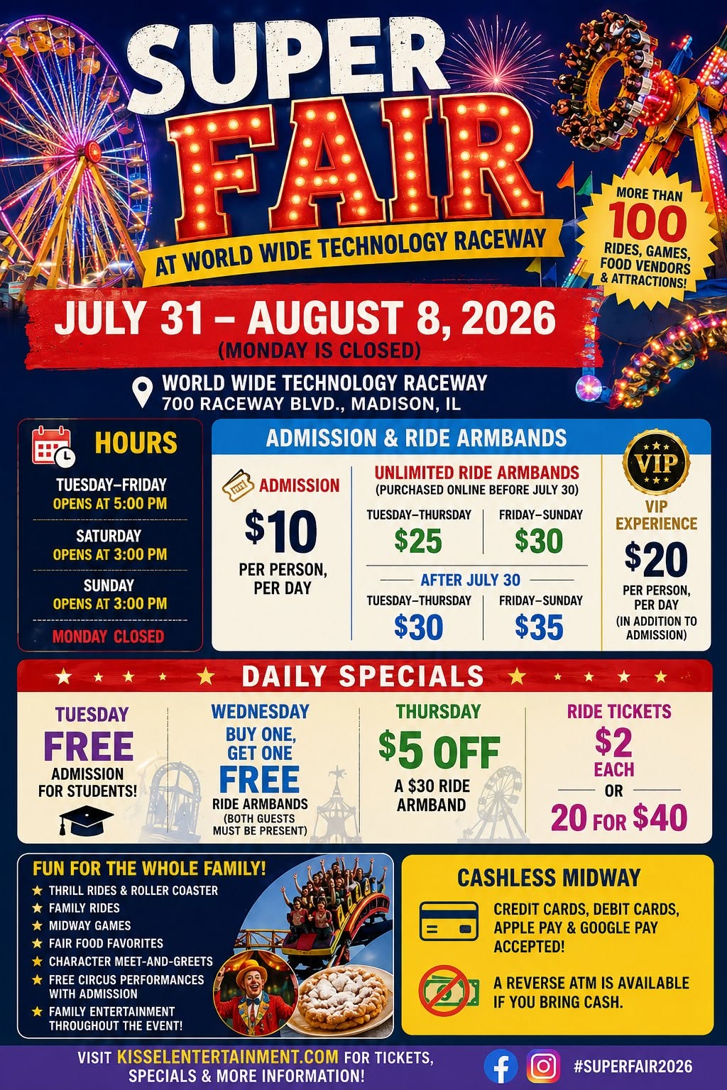 "SUPER FAIR" AT WORLD WIDE TECHNOLOGY RACEWAY